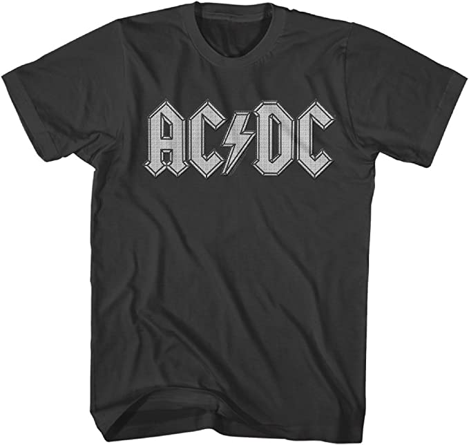 black men acdc tshirt