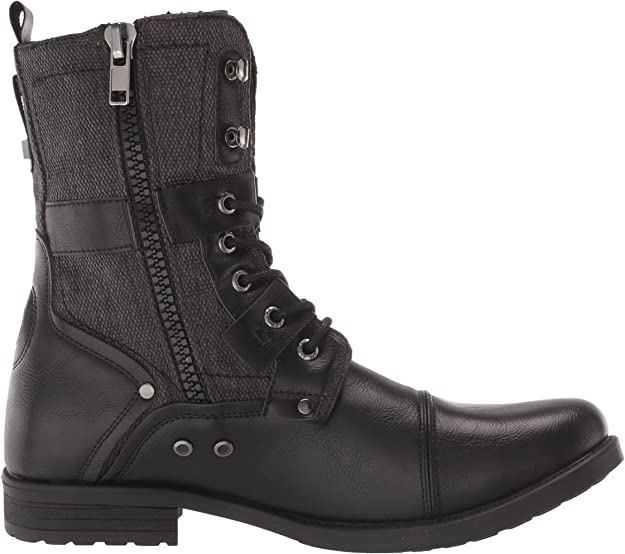 men black high top boot