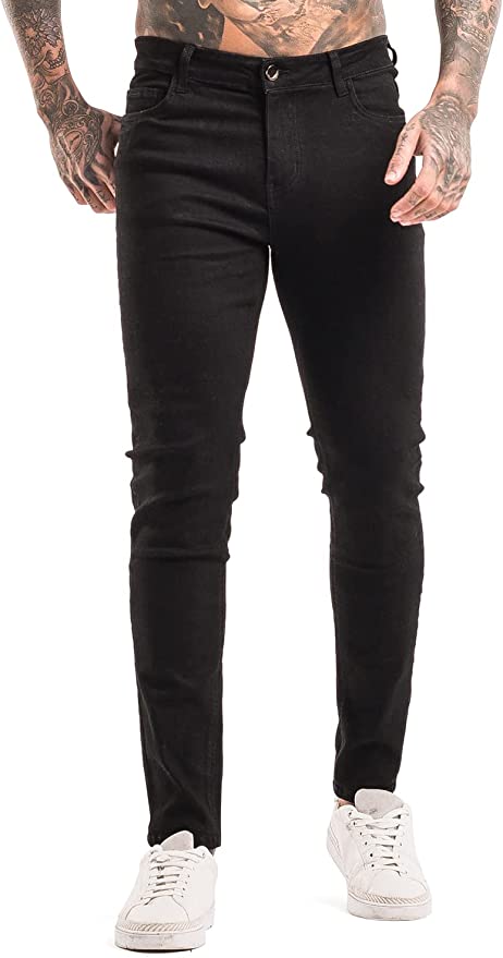 men wearing black skinny jeans